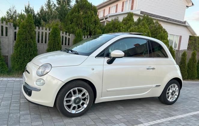 Fiat 500 cena 25900 przebieg: 130000, rok produkcji 2008 z Końskie małe 326